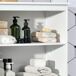 Alacena de Cocina MDF, Vidrio Templado HOMCOM, hogar - cocina 60 Alacena de Cocina MDF, Vidrio Templado HOMCOM, hogar - cocina 60 Blanco