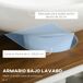 Armario de Baño kleankin, hogar - baño Armario de Baño kleankin, hogar - baño Blanco