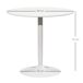 Mesa de Comedor MDF, Acero HOMCOM 80x80 Mesa de Comedor MDF, Acero HOMCOM 80x80 Blanco