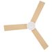 Ventilador de Techo Metal, MDF, Vidrio HOMCOM Ventilador de Techo Metal, MDF, Vidrio HOMCOM Blanco