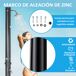 Ducha de Jardín Aleación de Zinc Outsunny Ducha de Jardín Aleación de Zinc Outsunny Negro