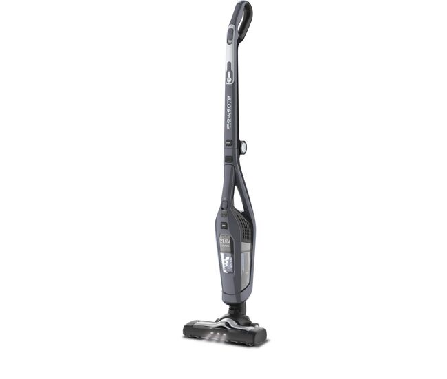 Aspirador de mano rowenta dual force gris inalámbrico 2 en 1