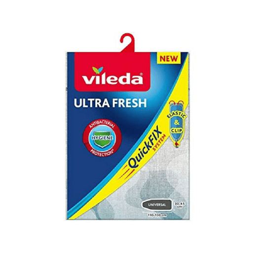 Capa para Tábua de Passar a Ferro Vileda 168989 Ultrafresh Quick Fix Cinzento (130 x 45 cm)