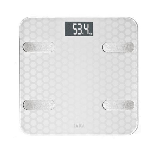 Balança digital para casa de banho LAICA PS7011 Branco Vidro