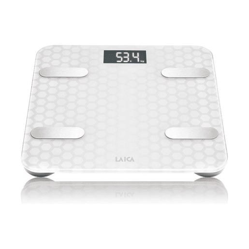 Balança digital para casa de banho LAICA PS7011 Branco Vidro