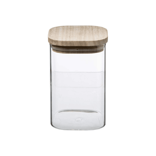 Conjunto de 3 Potes Secret de Gourmet Empilhável Transparente Vidro