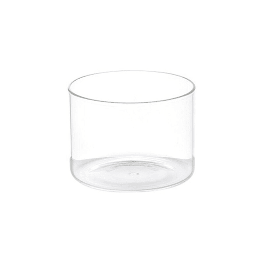 Conjunto de 3 Potes San Ignacio Cristal Transparente Bambu Conjunto de 3 Potes San Ignacio Cristal Transparente Bambu