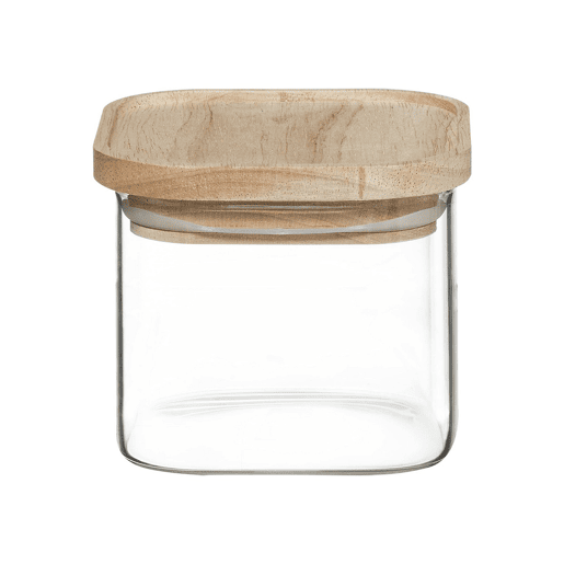 Conjunto de 4 Potes Secret de Gourmet Cozinha Empilhável Vidro