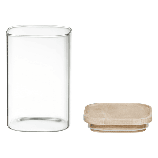 Conjunto de 4 Potes Secret de Gourmet Cozinha Empilhável Vidro