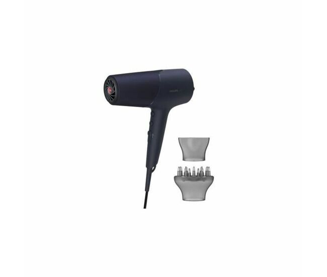 Secador de pelo philips secador con tecnología thermoshield de 2300 w azul