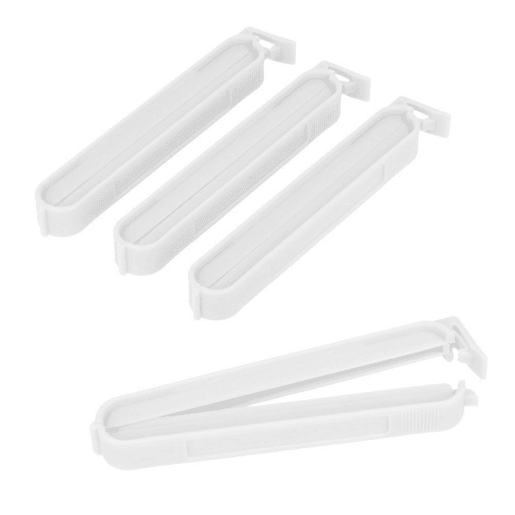 Molas para Fechar Sacos Metaltex Grande Verde Polipropileno (4 Peças)
