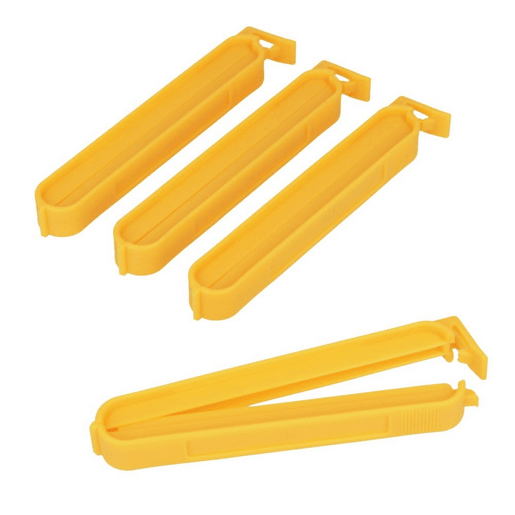Molas para Fechar Sacos Metaltex Grande Verde Polipropileno (4 Peças)