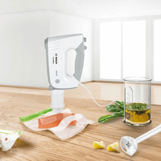 Batedeira de Mão Multifunções com Acessórios BOSCH ErgoMixx Beater Cinzento Branco 450 W