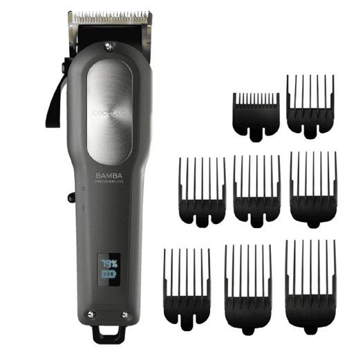 Cecotec Cecotec aparador de cabelo profissional com bateria de lítio, lâminas de aço inoxidável e ajuste de precisão. Cecotec Cecotec aparador de cabelo profissional com bateria de lítio, lâminas de aço inoxidável e ajuste de precisão.