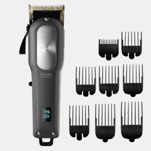 Cecotec Cecotec aparador de cabelo profissional com bateria de lítio, lâminas de aço inoxidável e ajuste de precisão.