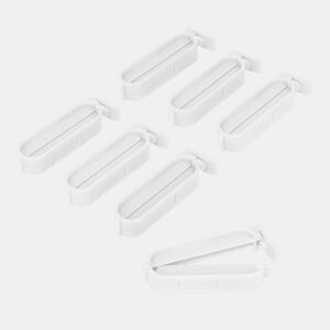 Molas para Fechar Sacos Metaltex Pequeno Verde Polipropileno