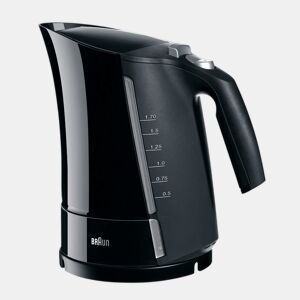 Chaleira de Água Elétrica com Luz LED Braun 533631 1,7 L Preto