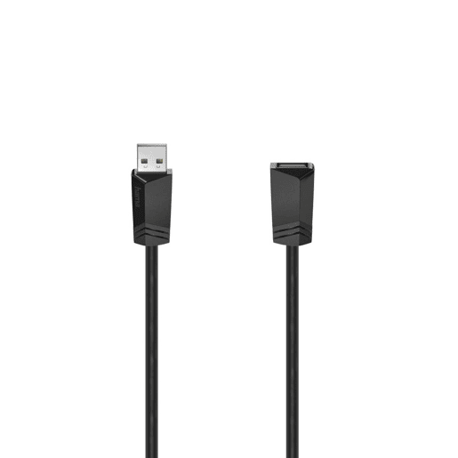 Cabo Alargador USB Hama 00200619 1,5 m Preto
