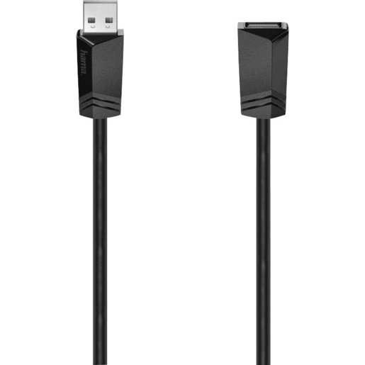 Cabo Alargador USB Hama 00200619 1,5 m Preto