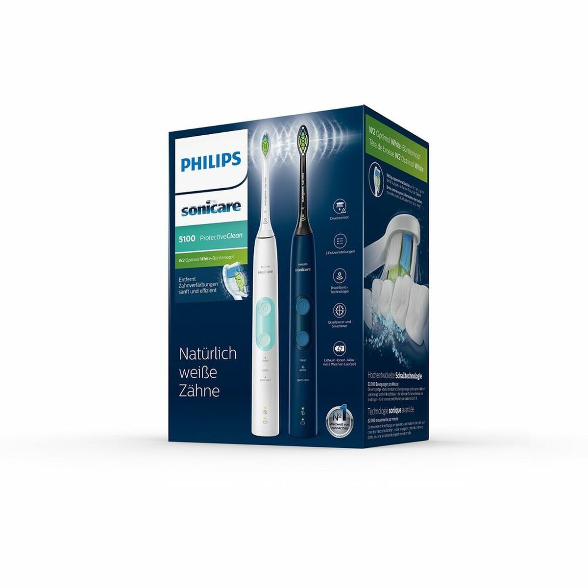 Cepillo de Dientes Eléctrico Cepillo dental eléctrico sónico con sensor de presión incorporado