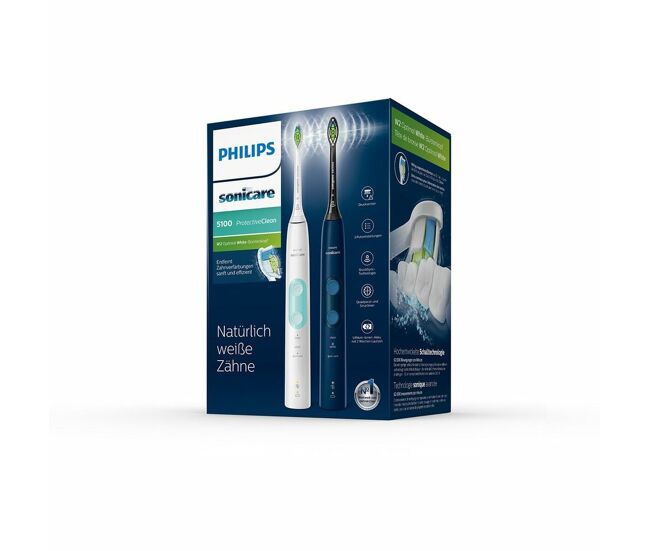 Cepillo de dientes eléctrico philips sonicare protectiveclean 4500 hx6851/34