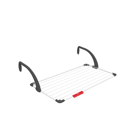 Estendal Vileda 157229 Sunset CJ6 Para pendurar em varanda Aço Branco Resina (110 x 56 x 28 cm) (10 m)