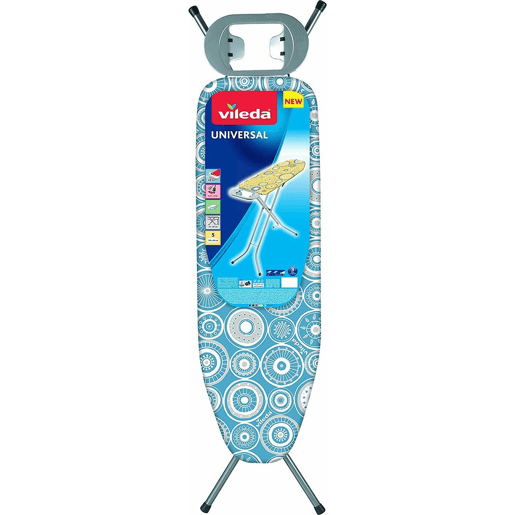 Tábua de Engomar Vileda Universal Azul Aço (110 x 30 cm) Tábua de Engomar Vileda Universal Azul Aço (110 x 30 cm)