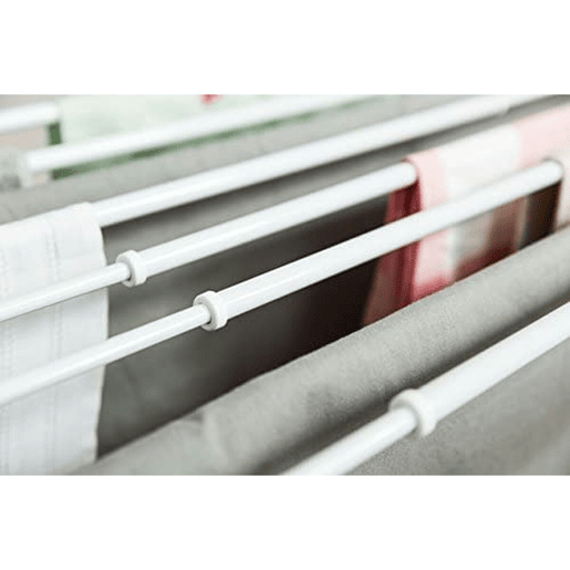 Estendal Vileda Infinity Extensível Alumínio Branco (257 x 57 x 100 cm)