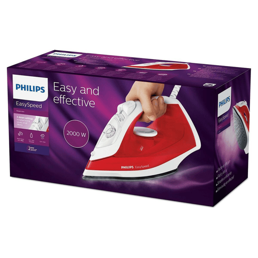 Ferro de Vapor Philips Vermelho