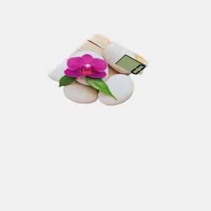 Balança digital para casa de banho TM Electron Zen Castanho Slim (23 mm)