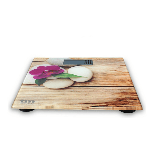 Balança digital para casa de banho TM Electron Zen Castanho Slim (23 mm) Balança digital para casa de banho TM Electron Zen Castanho Slim (23 mm)