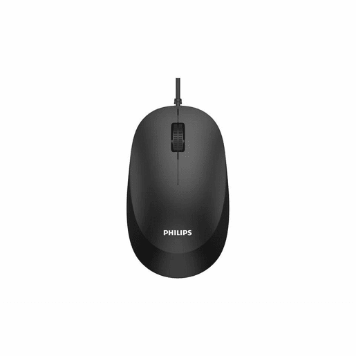 Rato com cabo e Sensor ótico Philips SPK7207BL00 1200 DPI Rato com cabo e Sensor ótico Philips SPK7207BL00 1200 DPI