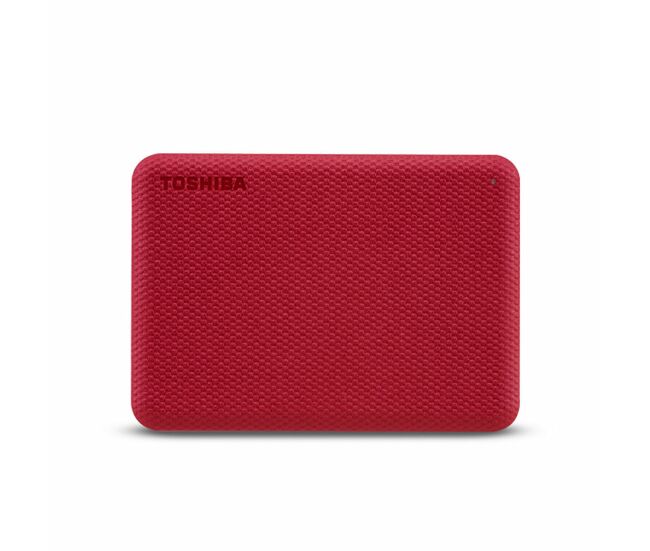Disco duro externo toshiba canvio advance 4 tb rojo