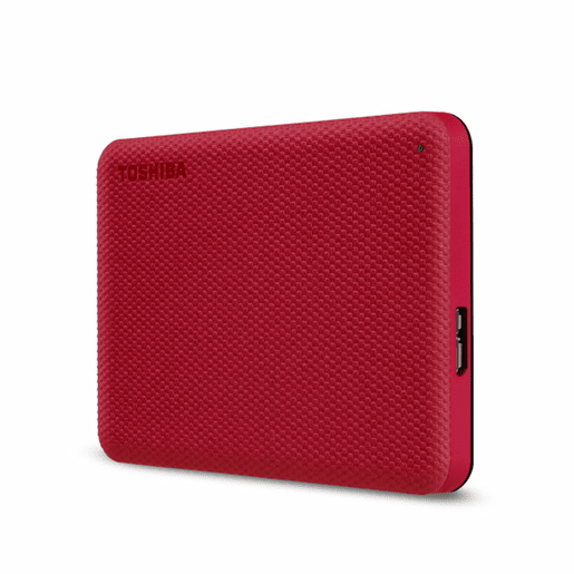 Disco Duro Externo Toshiba CANVIO ADVANCE 2TB 2,5 Vermelho