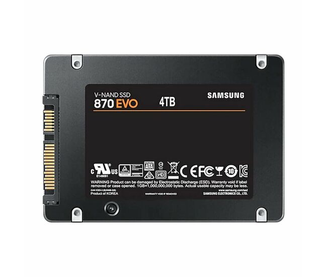 Disco duro samsung mz-77e4t0b/eu 4 tb 2.5"