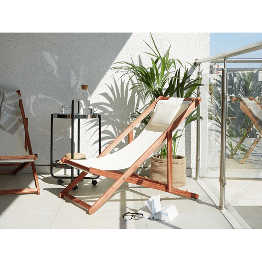 Beliani Cadeira loungerelax AVELLINO Beliani Cadeira loungerelax AVELLINO