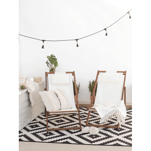 Beliani Cadeira loungerelax AVELLINO Beliani Cadeira loungerelax AVELLINO