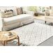 Beliani De pelo corto AGADIR 160x230 Beliani De pelo corto AGADIR 160x230 Blanco/ Beige