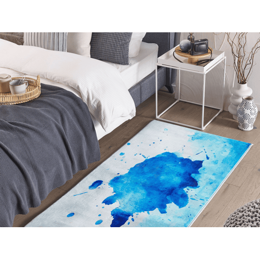 Tapete ODALAR Azul 80 x 150 cm