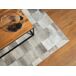 Beliani Retazos ALACAM 140x200 Beliani Retazos ALACAM 140x200 Gris Claro
