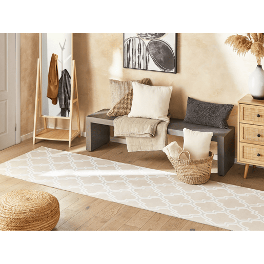 Tapete KADAYAL Creme 80 x 300 cm