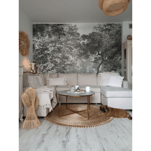 Tapete ERENCE Creme ø 140 cm