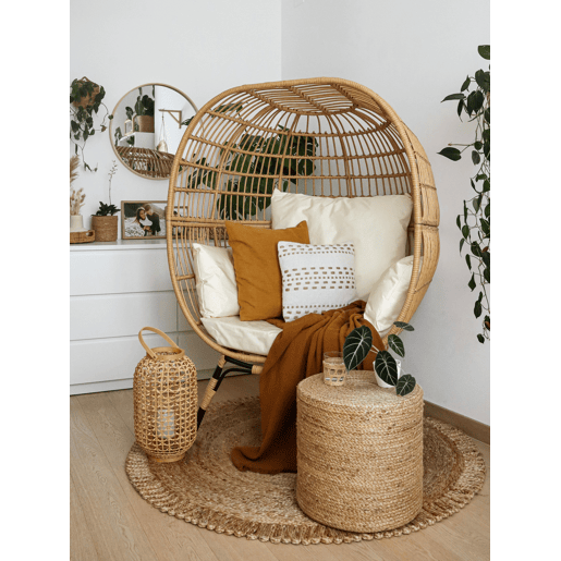 Tapete ERENCE Creme ø 140 cm