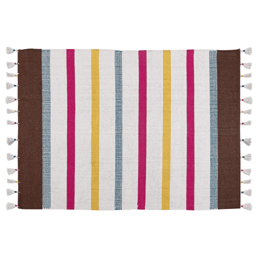 Tapete HISARLI Multicolor 160 x 230 cm Algodão