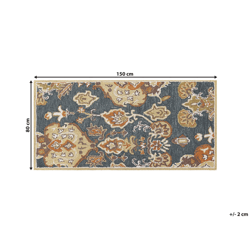 Tapete UMURLU Multicolor 80 x 150 cm Lã