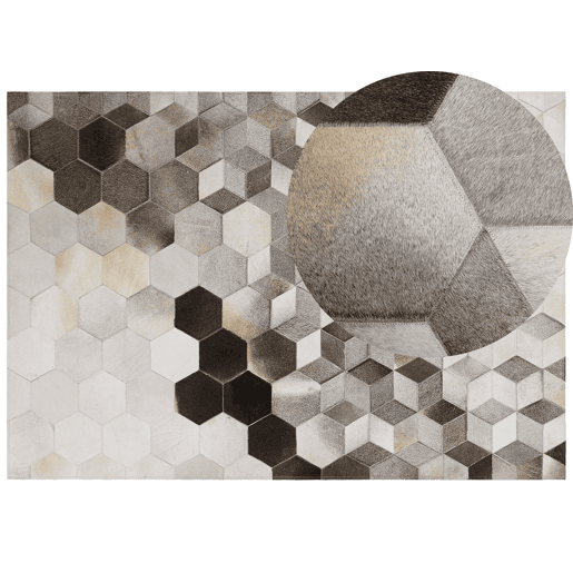 Tapete SASON Creme 160 x 230 cm Pele