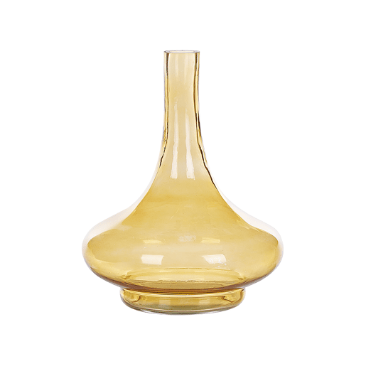 Jarro decorativo PANEER Vidro 30 cm Amarelo