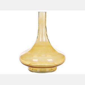 Jarro decorativo PANEER Vidro 30 cm Amarelo