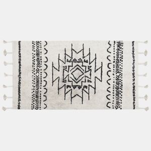 Tapete KHOURIBGA Branco creme 80 x 150 cm Algodão