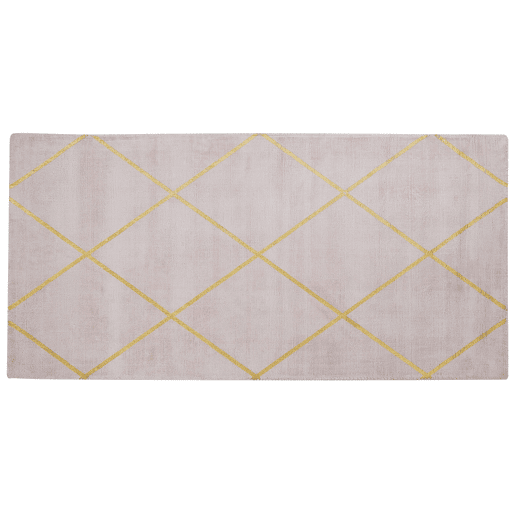 Tapete ATIKE Rosa 80 x 150 cm Viscose